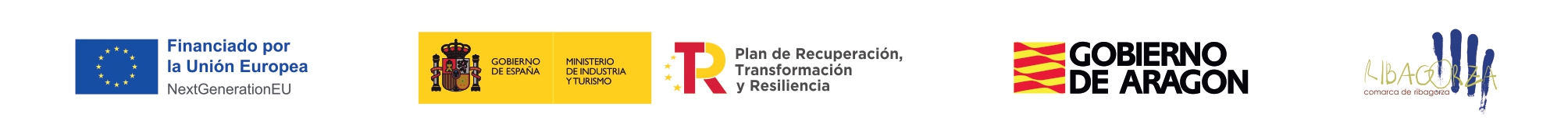 Financiado por la Unión Europea, Gobierno de España, Gobierno de Aragón y Comarca de la Ribagorza